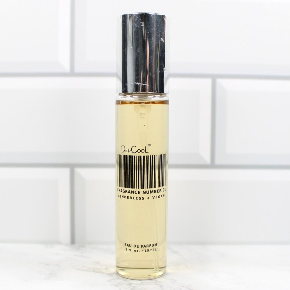 DedCool Fragrance Number 01 Genderless Vegan Eau De Parfum 0.5 Fl Oz 15ml NEW